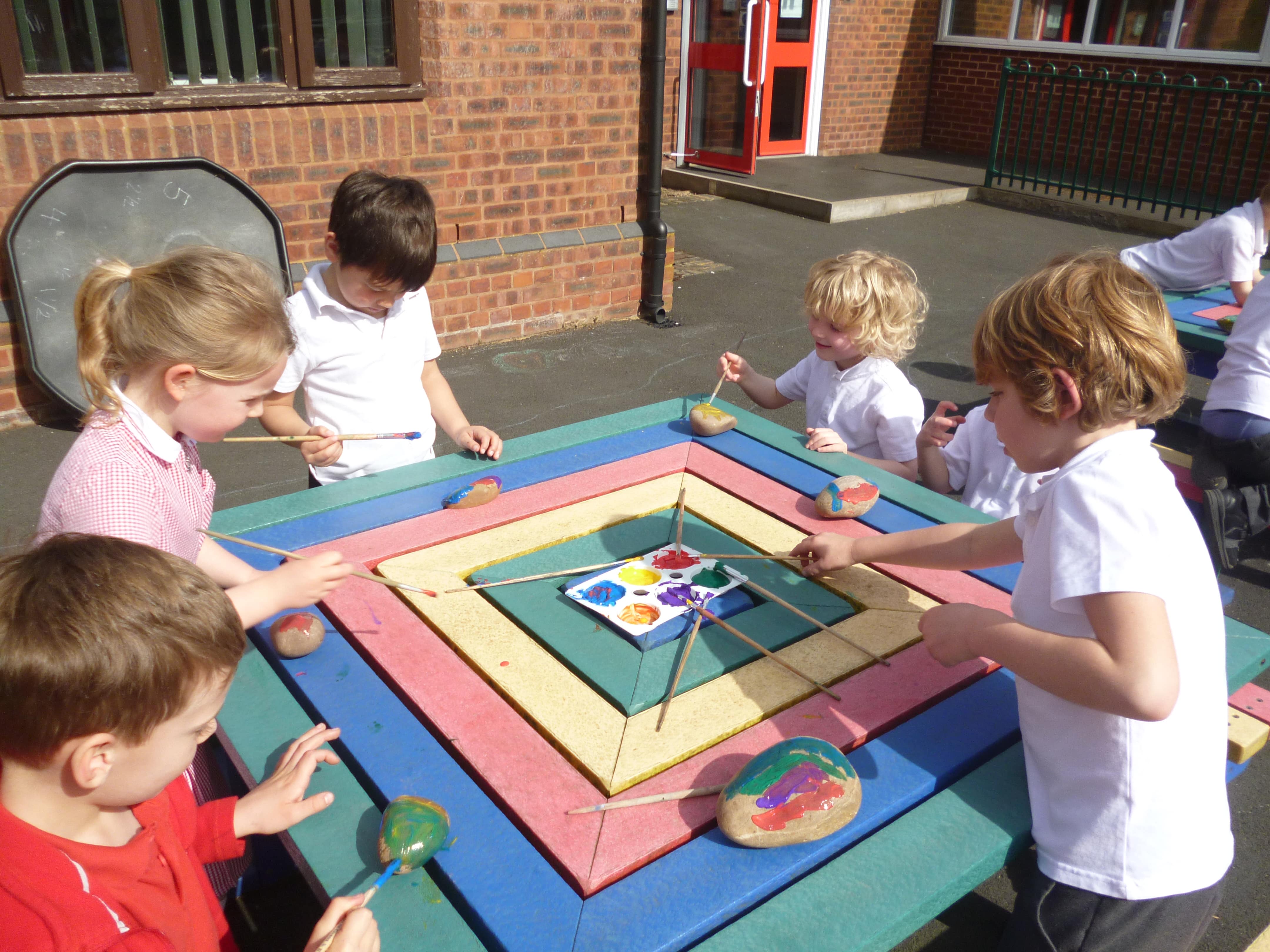 Year 2 pupils at the Richard Clarke First school
