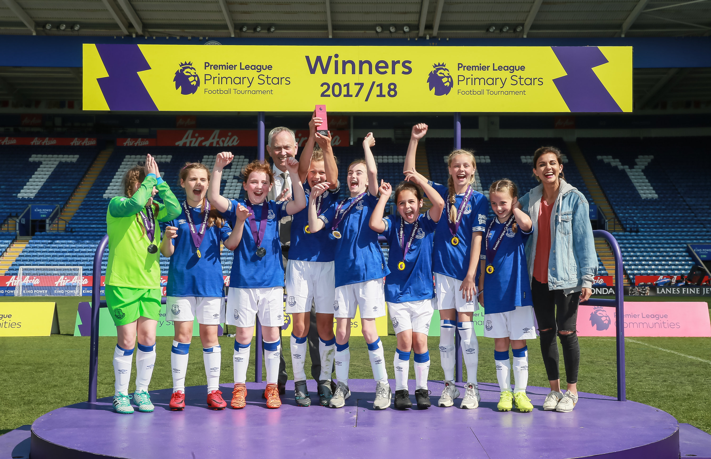 PL Primary Stars Football Tournament U11 Girls winners 2018